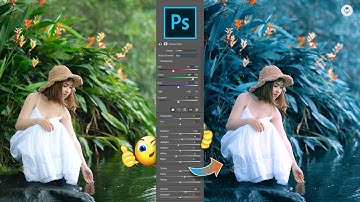 Cinematic Color Grading in Photoshop | Using Channel Mixer for Color Grading  | Color Grade