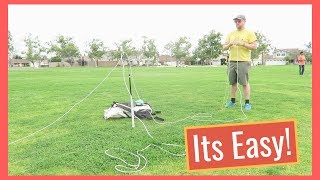 How To Setup And Trim A Speaker Wire Dipole Antenna screenshot 2