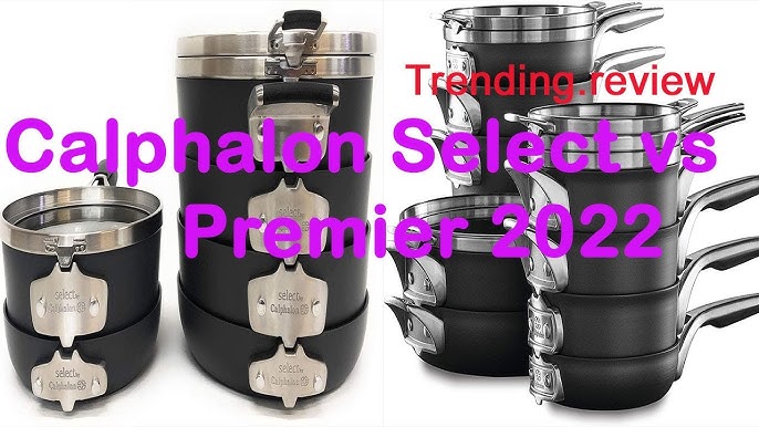 Select by Calphalon Space Saving Cookware