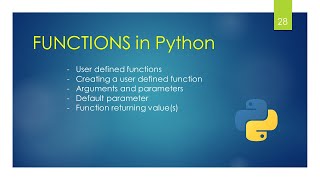 Functions in Python (part-2) | User Defined functions | Unit-1 | Class -12th CBSE Computer Science