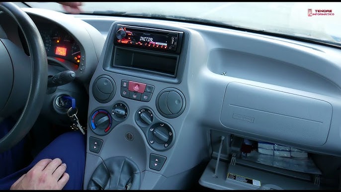 Double Din Car Fascia Radio Panel For Fiat Panda (169) 2003-2012