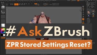 #AskZBrush: “Is there a way to reset the stored settings of a ZPR file to ZBrush defaults?”