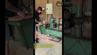 This Woodworking Machine Shapes Wood In Seconds