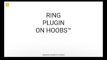 HOOBS® 4 - Plugin - Ring