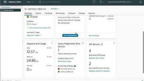 Create a VM via a YAML manifest using the VM Service in vSphere with Tanzu