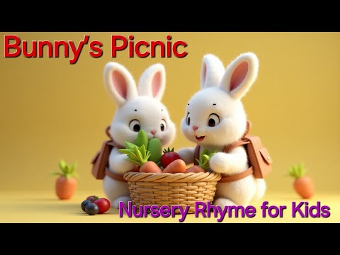 🐰✨ Bunny's Picnic | Sing Along with Fun Kids Songs