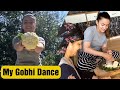 My Gobhi Dance || Eating Fresh From The Farm || Village Life || Organic Food || Jyotika Dilaik