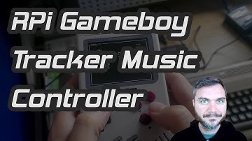 A Raspberry Pi Gameboy formfactor tracker music live performance device