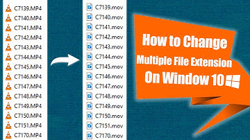 How to Change Multiple Files Extension on Window 10 | SUKH EDITOR