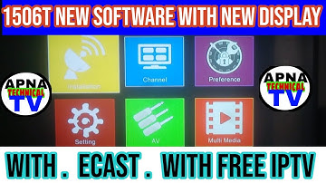 1506t new software 2020 | 1506t new software with ecast | apna technical tv