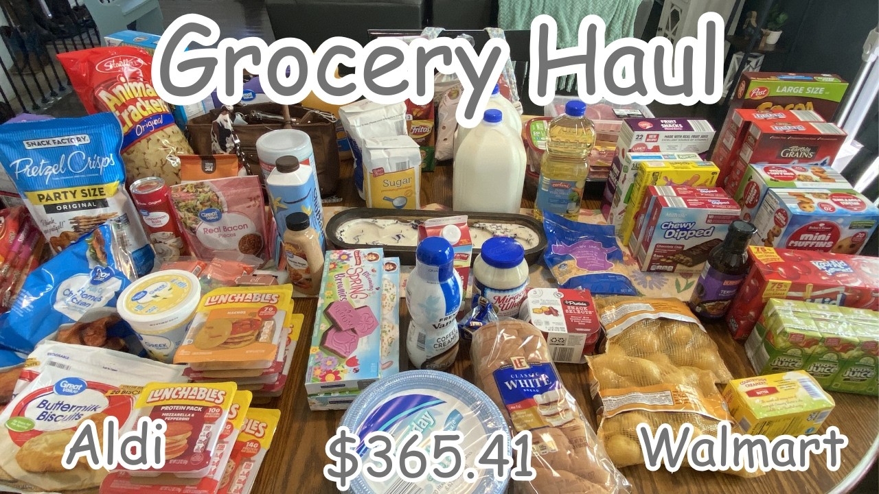 WEEKLY GROCERY HAUL