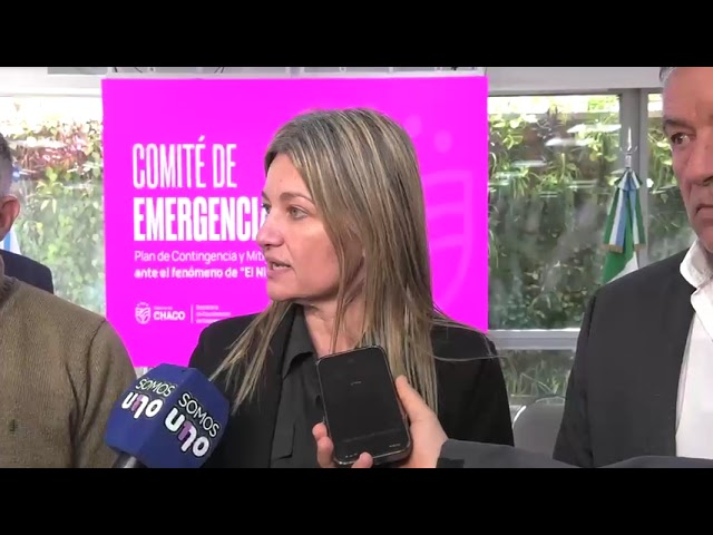 Chaco se anticipa a El Niño: prevención, protocolo y respuesta en todo el territorio.