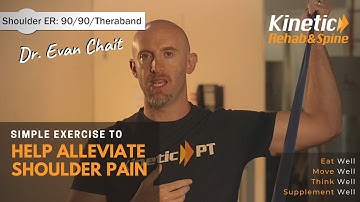 How To Strengthen Your Shoulder With External Rotation At 90 Degrees | KineticRehabSpine.com