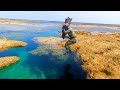 幻想的な水溜まりに飛び込んだらまさかの巨大魚が 幻想的な水溜まりに飛び込んだらまさかの巨大魚が