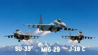 سماء إيران الجديدة Mig -29 || Su-35 || J-10 C