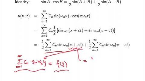 V9-8: Wave equation solutions: modes, discussions on waves, example. Elem Differential  Equations