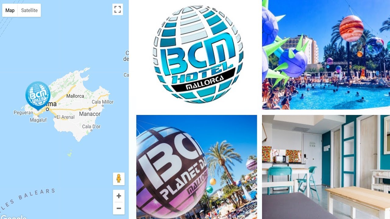 m Hotel Mallorca Top Party Hotel In Magaluf Youtube