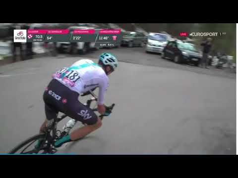 Video: I dati di Froome e Dumoulin in diretta al Giro d'Italia