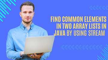 Find common elements in two ArrayLists in Java by using STREAM