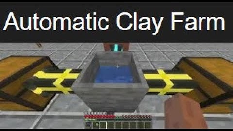 Minecraft ATM Automatic Clay Farm