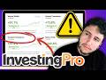 Regardez cette vidéo AVANT d'acheter Investing PRO | Tout ce que vous devez savoir sur Investing PRO