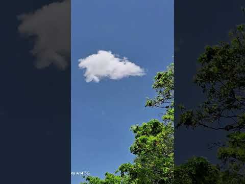 The sky clouds