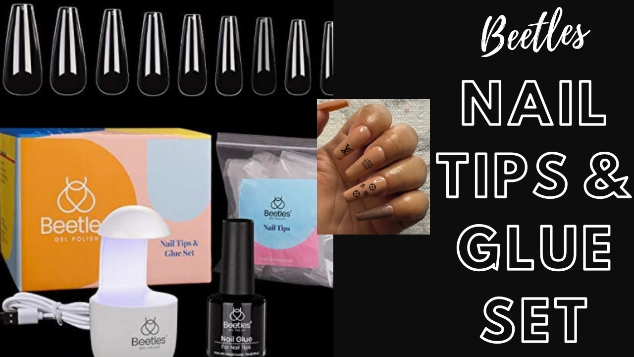 Beetles nail tip and glue set ~ box opening and first impressions ...