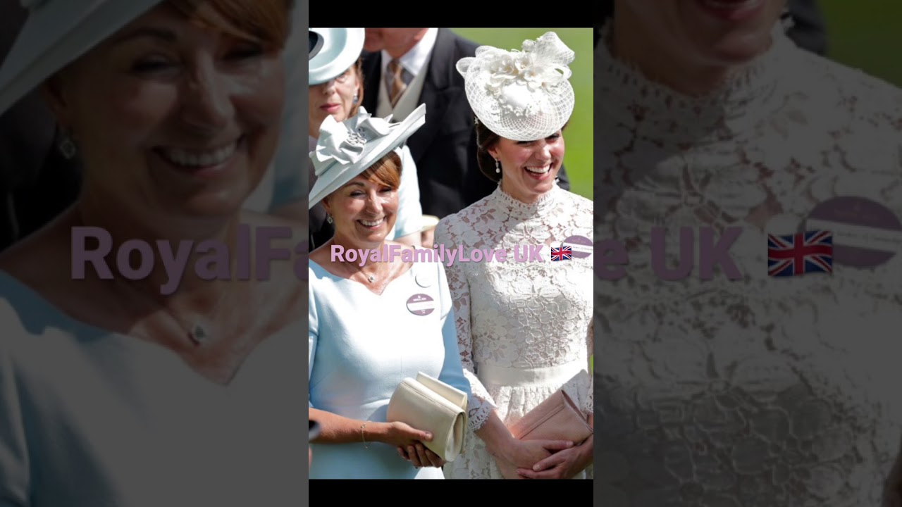 Princess Catherine with her mum Carole Middleton 💖🥹😁🇬🇧