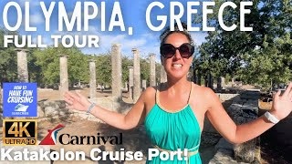 Home of the Original Olympic Games! Katakolon Port and Olympia, Greece