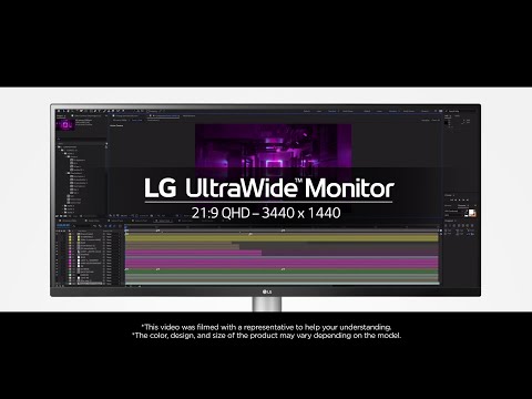 LG UltraWide™ | Feature Introduction : 3440x1400 UltraWide QHD Resolution | LG