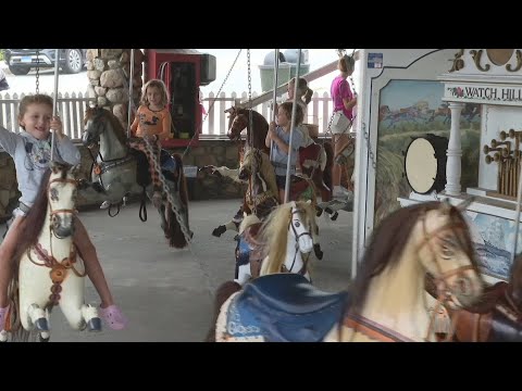 Flying Horse Carousel: the oldest operating merry-go-round in the country