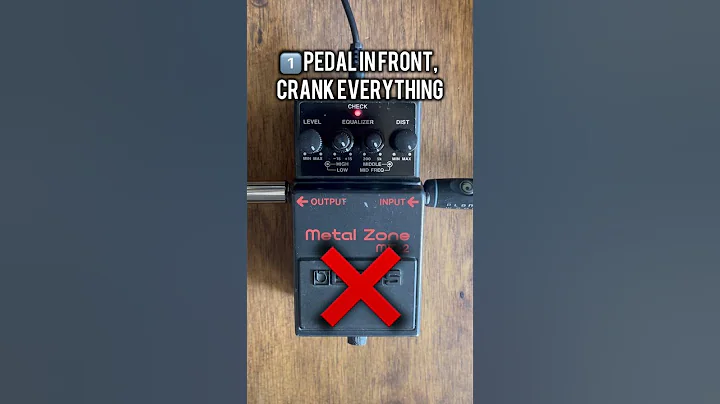 This is how you should (and shouldn’t) use a Boss Metal Zone! Morbid Angel - Inmortal Rites tone