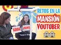 RETOS en la MANSION con FAMILIAS YOUTUBERS // tag del youtuber