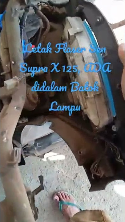 Posisi/Letak flasher Lampu Sen Supra #shorts #flashersen #supra #honda