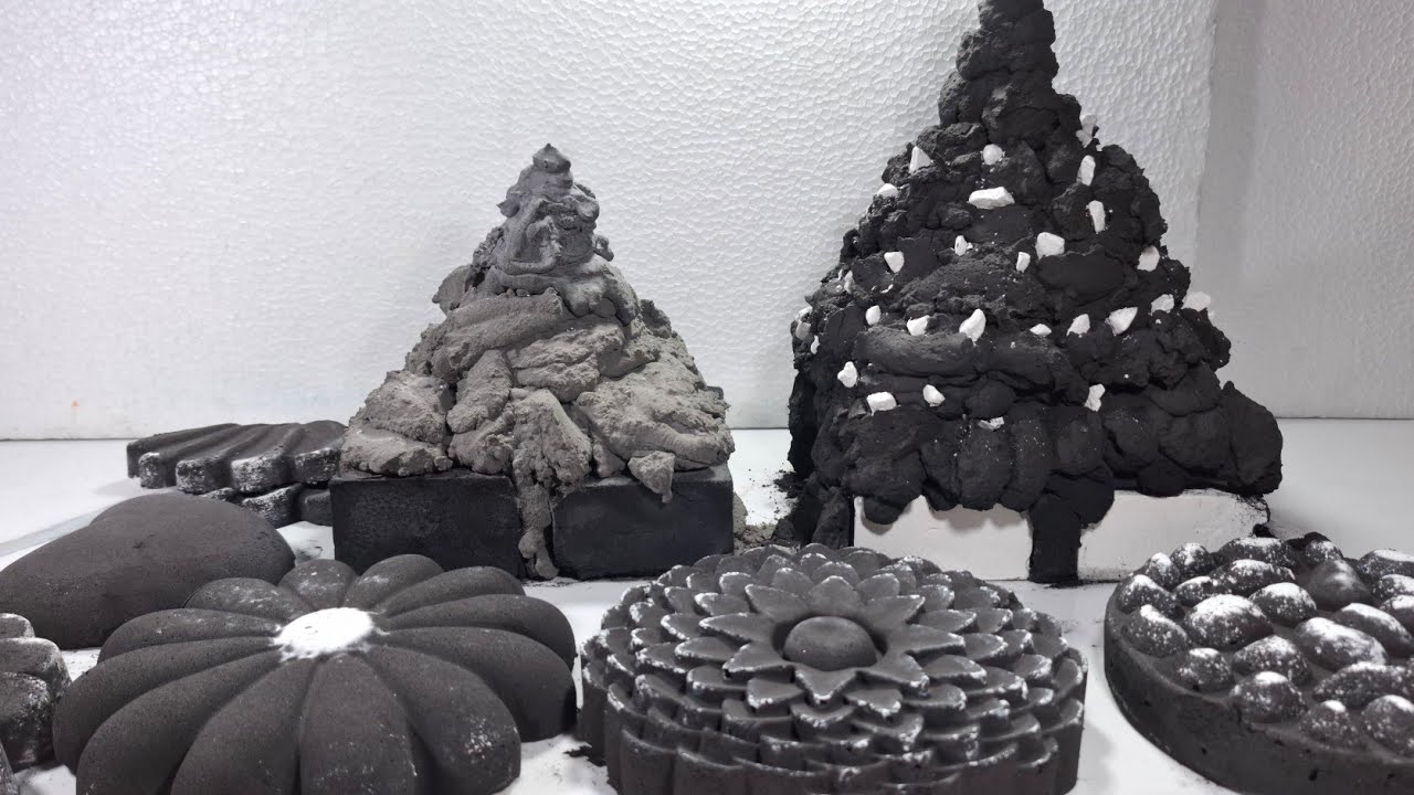 Gymchalk black and Gray paste tower, Thick black blocks, Fresh white blocks and more in 4K 🏔️🏔️🖤🖤🖤