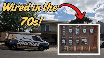 1 Sparky - 6 Appartments - 70s Wiring - Can it be done?