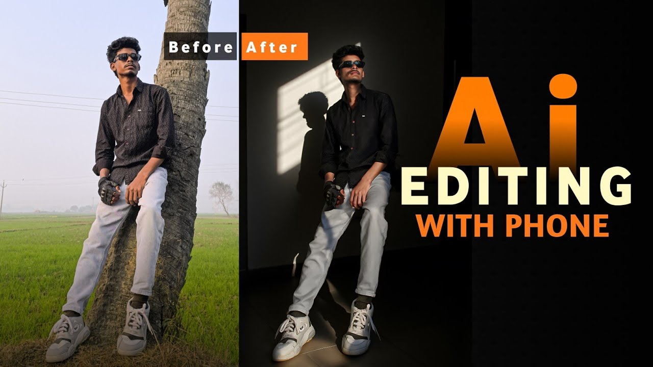 AI Photo Editing with Lightroom Mobile & Lumina Brush Tool 🔥 - YouTube
