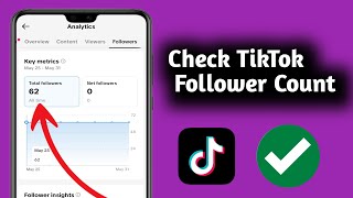 How to check your TikTok follower count. Easy method. New update 2026