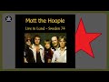 Capture de la vidéo Mott The Hoople  --  Live In Lund   Sweden  * 1974