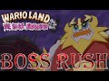 Wario Land: Shake It! - Boss Rush (All Boss Fights, No Damage)