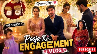 Pooja Ki Engagement Party Vlog 🎉 | Ghar Mein Shuru Hui Khushiyan! 😍