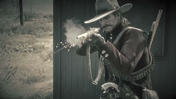 1 shoot 2 kills Carcano Rifle (no scope) #rdr2 #reddeadredemtion2 #killcams