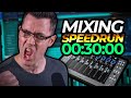 Mixing speed run 60 tracks 30 minutes no presets itb from scratch