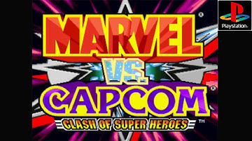 [Marvel vs Capcom: Clash of the Super Heroes] Full Arcade Gameplay (Ryu) (PS1)