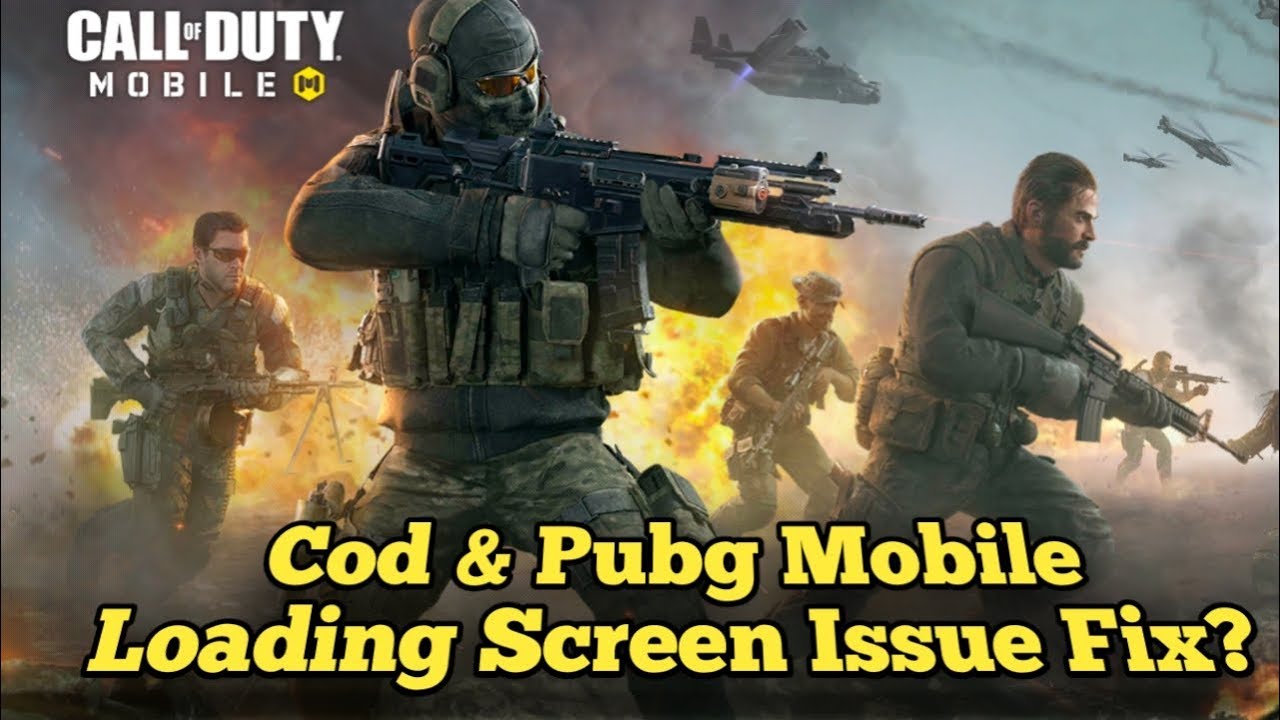 Cod Mobile & Pubg Mobile Loading Screen Stuck Issue Fix? 2019 - 