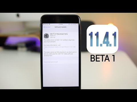 iOS 11.4.1 베타 1 출시-새로운 것이 있습니까?