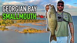 Georgian Bay Smallmouth Bass Fishing - The Best Smallie Spot in the World! 🙌 screenshot 4