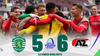 AZ Alkmaar vs Sporting CP | Highlights | UEFA Youth League Semi Final 21-04-2023