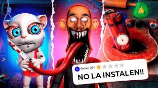 I installed disturbing games on my cell phone 😱