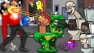 AMONG US vs. SKIBIDI TOILET | SONG | Toonz Animation screenshot 1